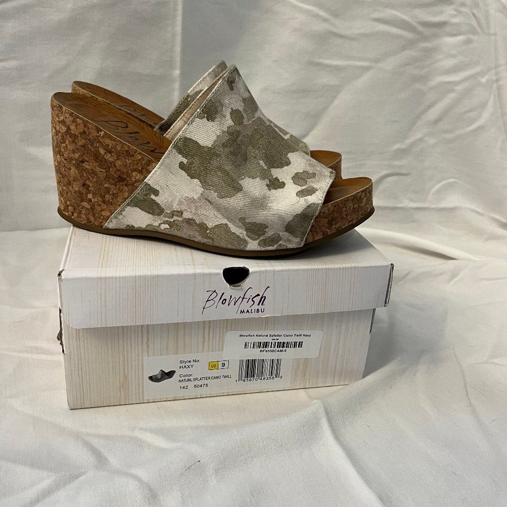 Blowfish Natural Splatter Camo Twill Haxy